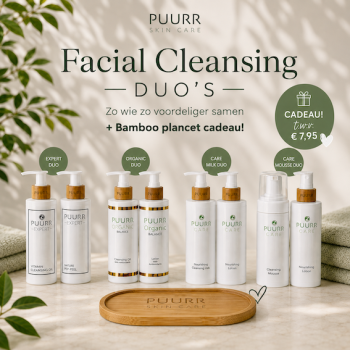 Facial Cleansing Duo (incl.PUURR Plancet)